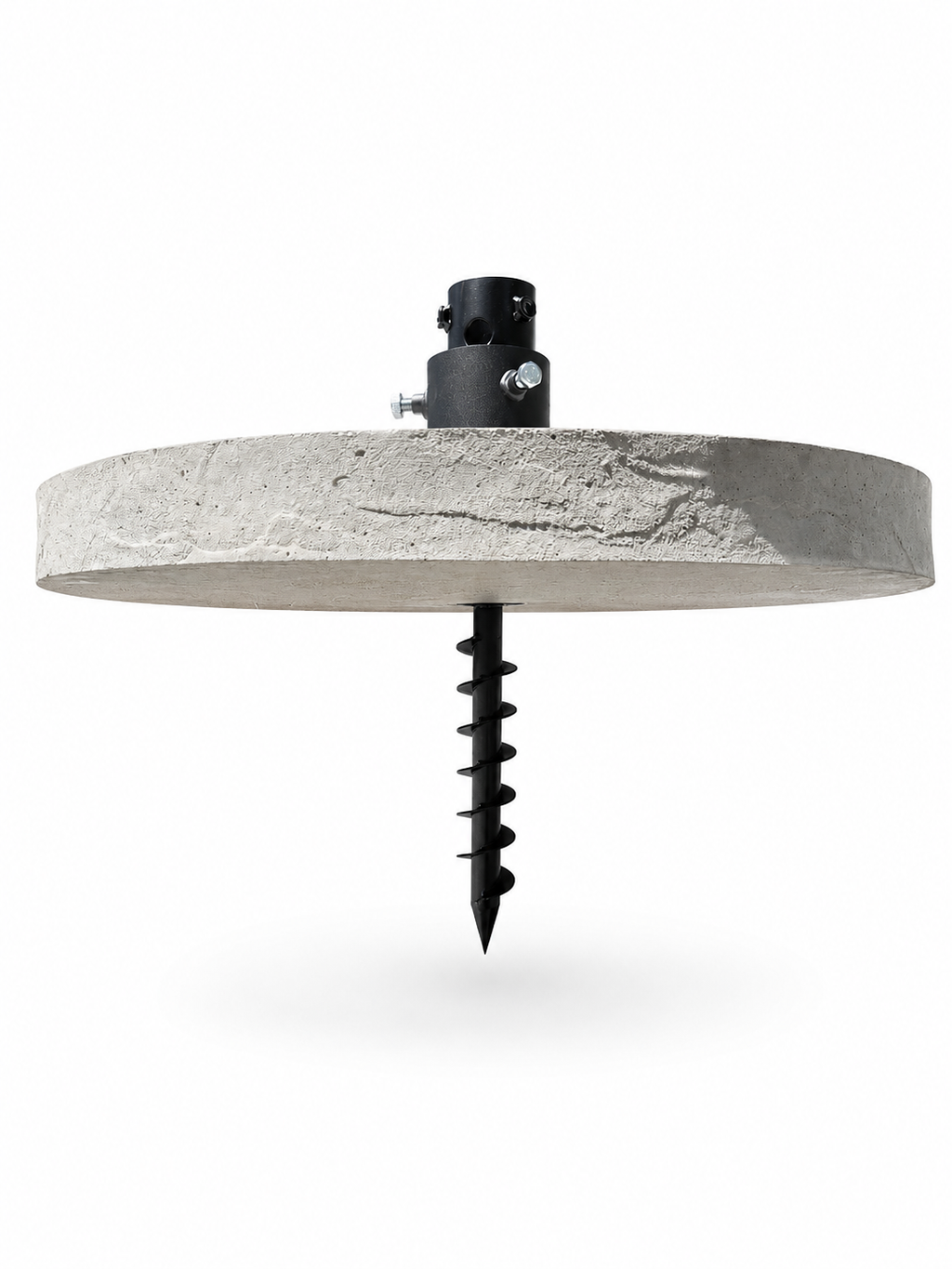 Universal No-Dig Concrete Pole Mount