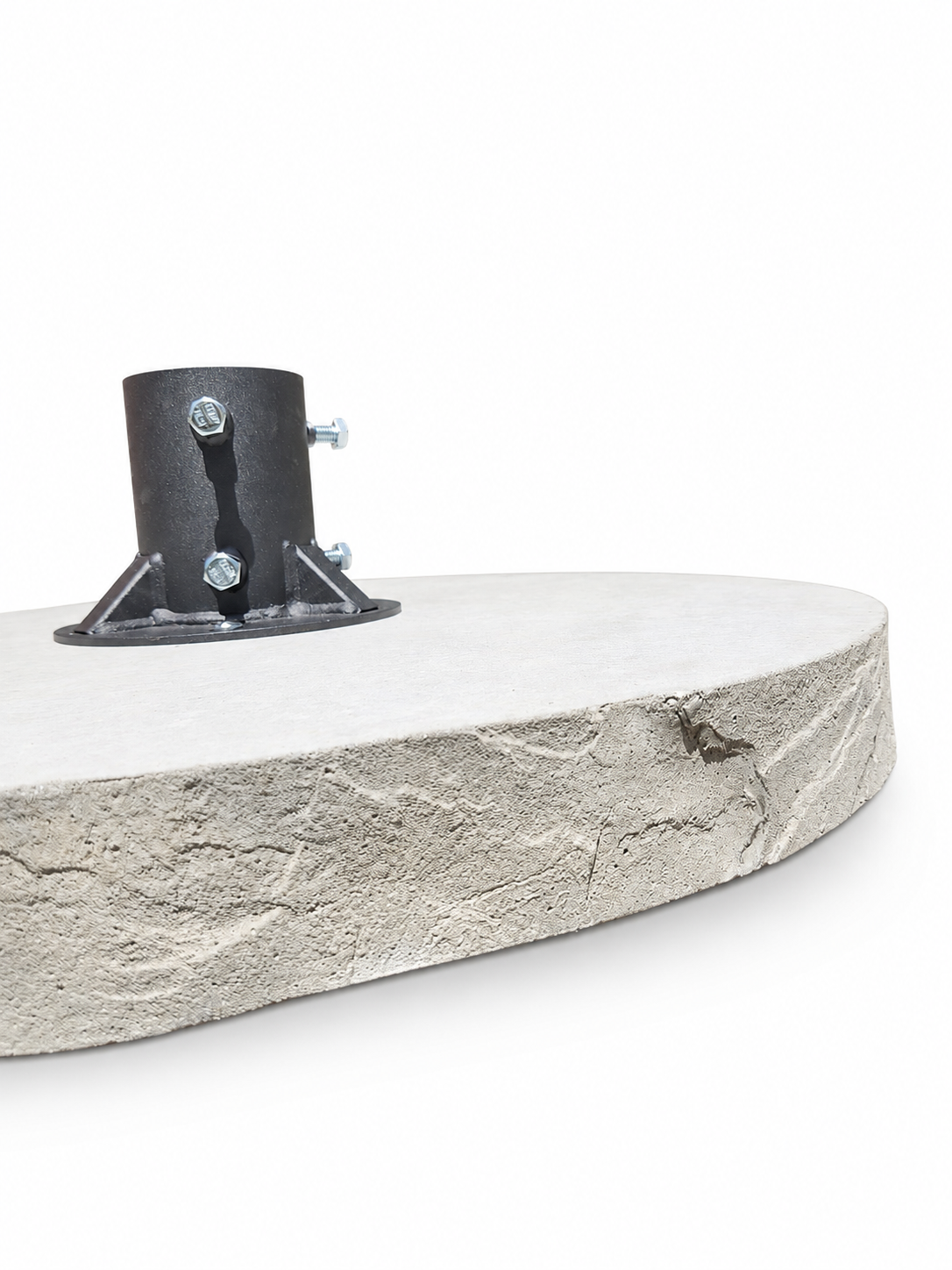 Universal No-Dig Concrete Pole Mount