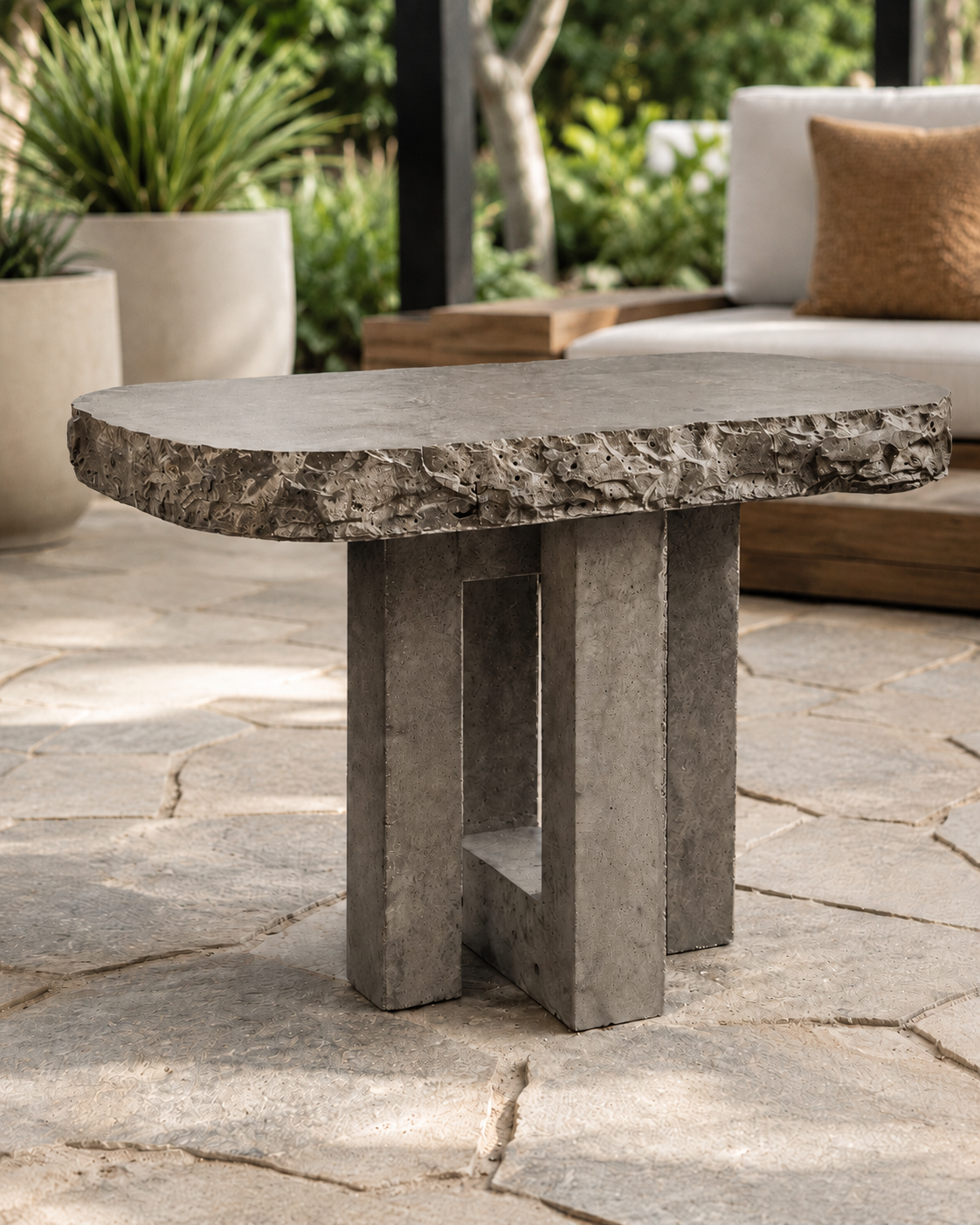 Concrete Side Table